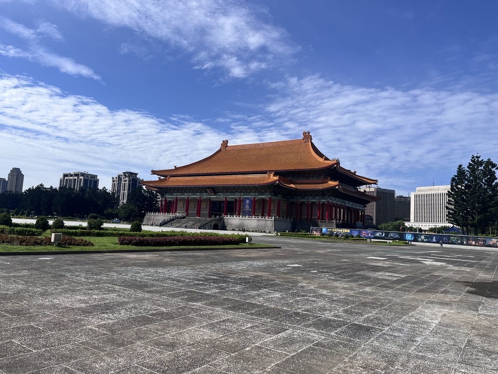 Orange temple